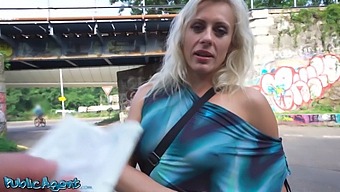 Public Agent Captures A Blonde Milf'S Outdoor Hardcore Action