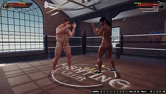 Ethan And Dela Go Toe-To-Toe In A Naked Fight