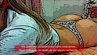 Comic Book Tale Of Cristina Almeida Personally Exchanging Underwear With A Bakery Patron - Upcoming Video.
