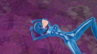 Seductive 3d Hentai Game Featuring A Woman Covered In Slime