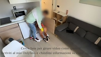 Italian Pornstar'S Private Moments Exposed By Sneaky Tailor