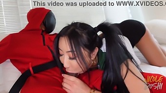 Bbc Dominates Asian Girl In Gaming-Themed Erotic Video