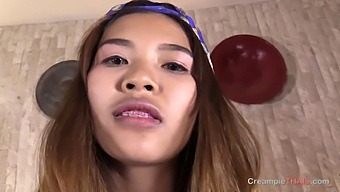 Asian Teen With Braces Gets A Cumshot In Her Mouth
