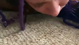 Gothic Submissive Girl Moans During Rough Interracial Doggystyle Sex