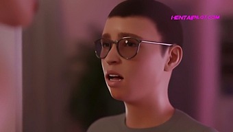 3d Animated Stepmother Gives Relief From Tension In A Rather Obvious Way.